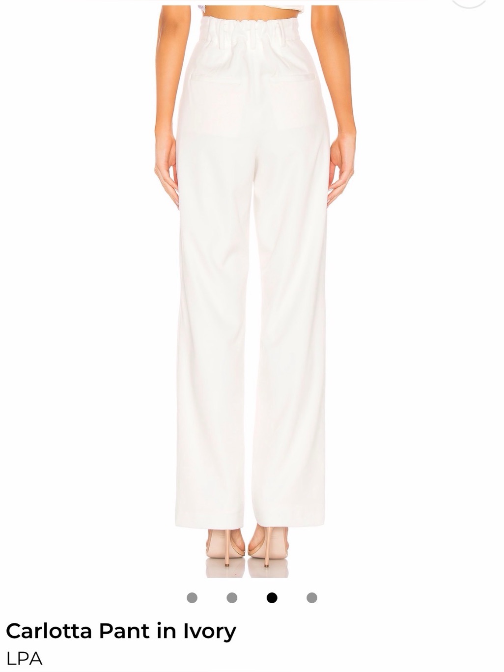 Revolve Lpa Carlotta Wide Leg Pant | Nwt